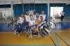 Equipe da ASCAMTE - basquete cadeiras de rodas