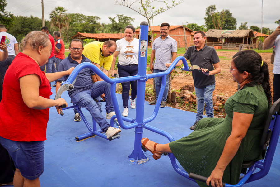 Seid inaugura academia acessível na comunidade Barreiros, em Nazária