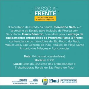 Pessoas com deficiência são beneficiadas pelo Passo à Frente e pelo Fórum de Políticas Públicas