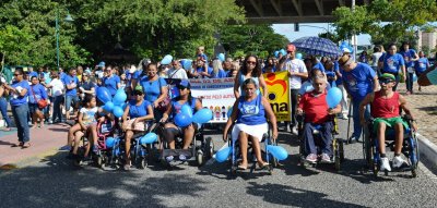 Caminhada Azul alerta sobre a cidadania da população com autismo