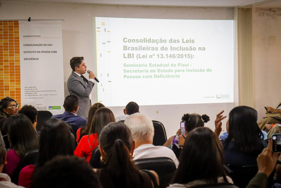 Seminário discutiu a Consolidação das Leis Brasileiras de Inclusão da Pessoa com Deficiência