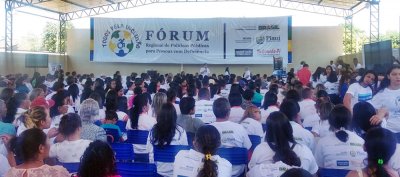 Mais de mil pessoas participaram do Fórum para pessoas com deficiência em Curimatá