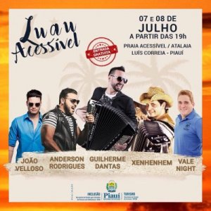 Primeiro Luau Acessível do litoral piauiense acontece neste final de semana