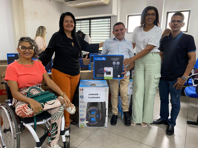 Seid beneficia Conselhos de Defesa dos Direitos da Pessoa com Deficiência com equipamentos