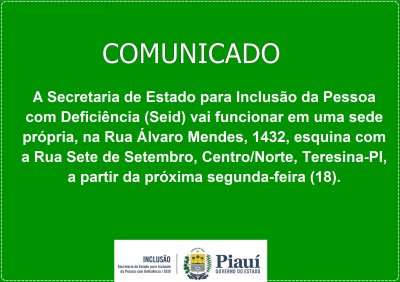 Seid ganha nova sede moderna e acessível