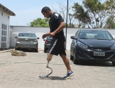 Ceir produz primeira prótese para prática de atletismo