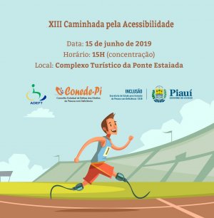 XIII Caminhada pela Acessibilidade acontece neste sábado (15)