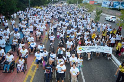 Caminhada pela Acessibilidade reúne grande público em Teresina