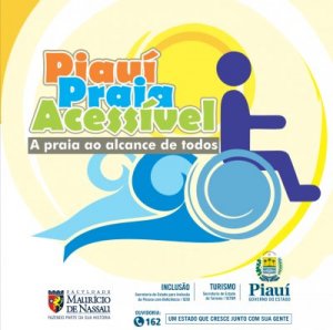 Piauí Praia Acessível levará lazer para as pessoas com deficiência