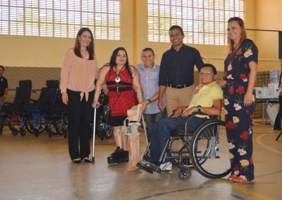 Passo à Frente entrega equipamentos ortopédicos em São Raimundo Nonato