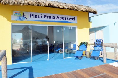 Piauí Praia Acessível recebe grupo de pessoas com deficiência nesta quinta-feira (22)