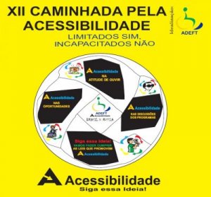 Lançamento da XII Caminhada pela Acessibilidade acontece nesta quinta (26)