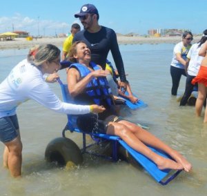 Seid realiza o I Circuito Piauí Praia Acessível + Inclusão + Lazer + Diversão