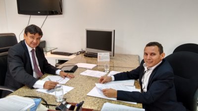 Seid apresenta projetos para o governador Wellington Dias‏‏