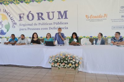 Seid realiza Fórum para Pessoas com Deficiência em Floriano